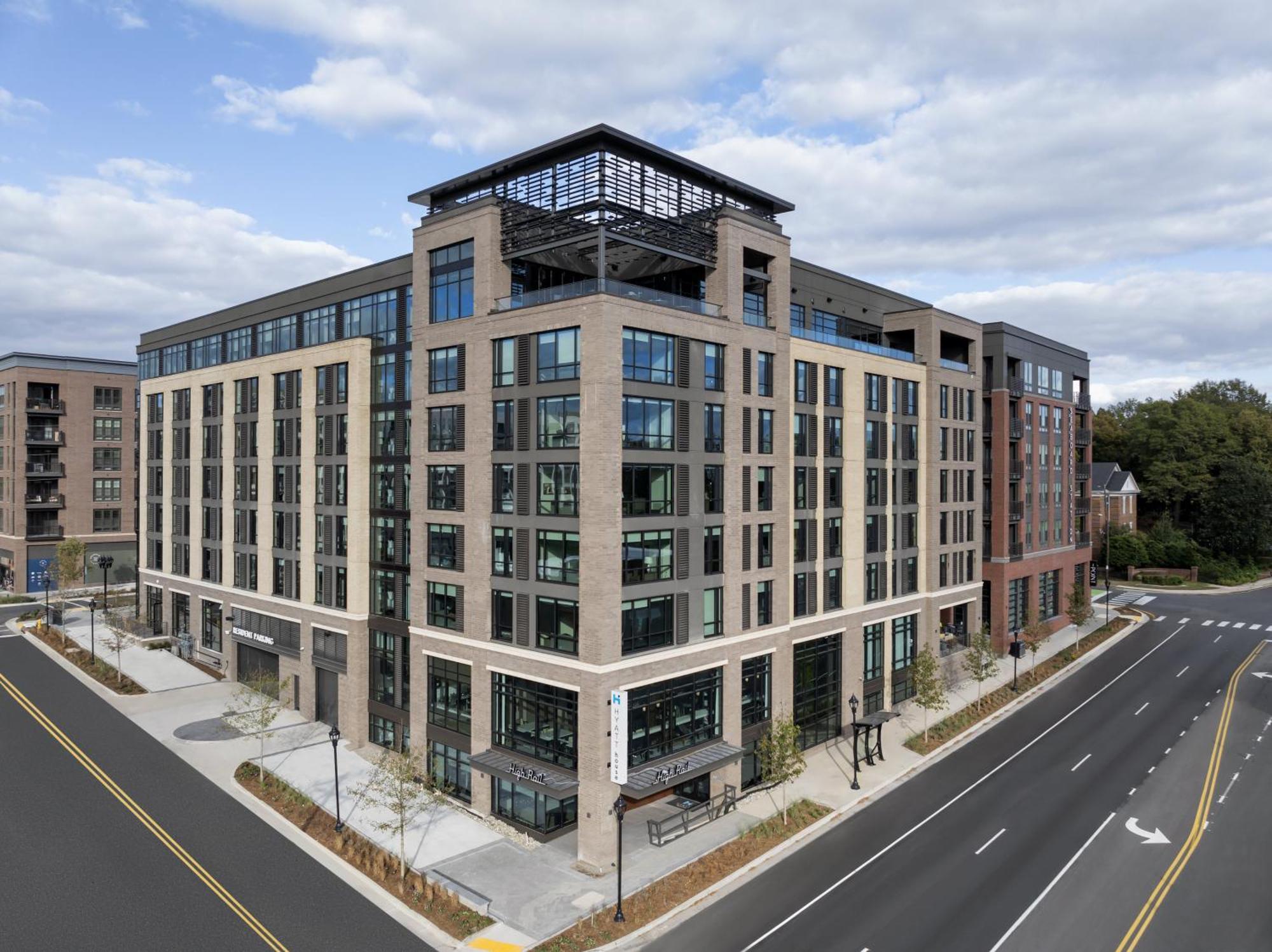 Hyatt House Raleigh Downtown/Seaboard Station Hotel Exterior foto