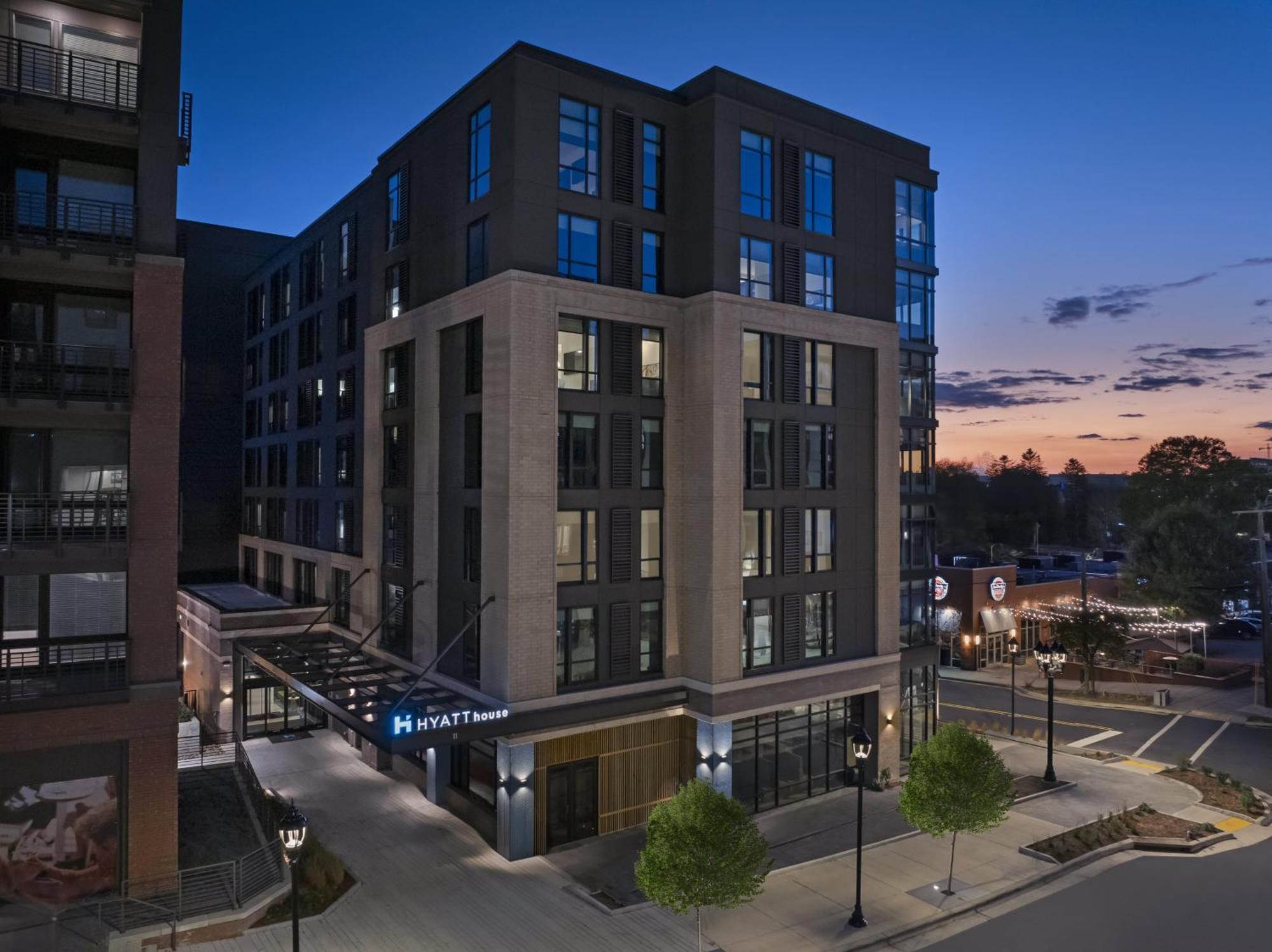 Hyatt House Raleigh Downtown/Seaboard Station Hotel Exterior foto